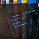 A photo of a phone on the Google Chat screen